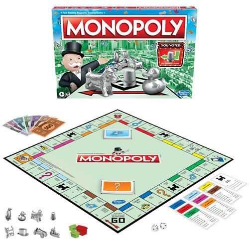 Hasbro Inc - Boardgames - Monopoly Classic - 4828 - 6 Pack