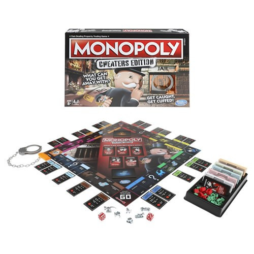 Hasbro Inc - Boardgames - Monopoly Cheaters Edition - 0000 - 6 Pack