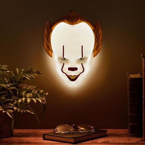 Paladone - Lights & Lamps - IT (2017/2019 Movies) - Pennywise Mask Light - 6 Pack