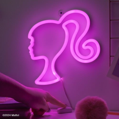 Paladone - Lights & Lamps - Barbie - Wall Mountable LED Neon Light - 6 Pack