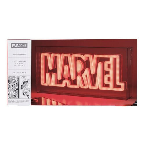 Paladone - Lights & Lamps - Marvel - Logo LED Neon Light - 6 Pack