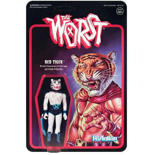Super7 - Reaction Figures - The Worst - Red Tiger (Color 2) - 6 Pack