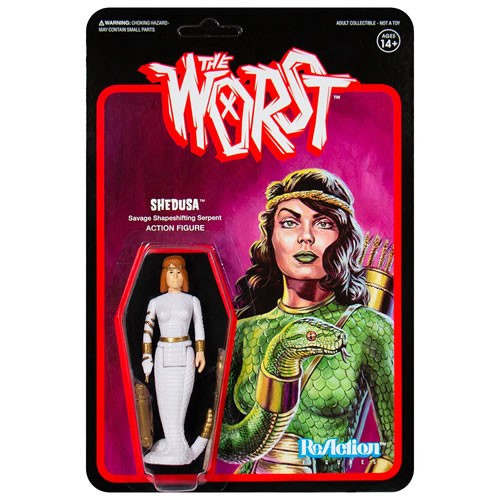 Super7 - Reaction Figures - The Worst - Snake Shedusa (Color 3) - 6 Pack