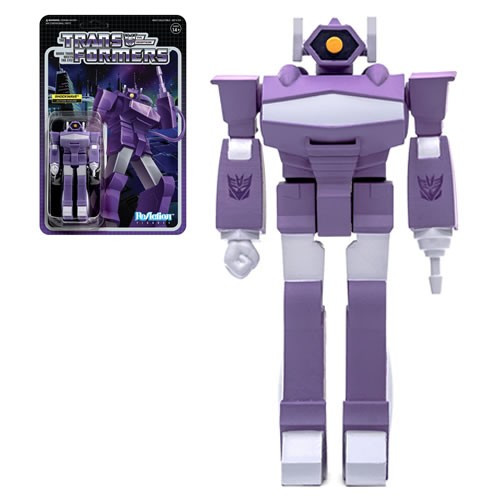 Super7 - Reaction Figures - Transformers - W02 - Shockwave - 6 Pack