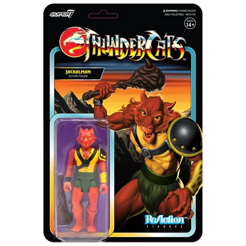 Super7 - ReAction Figures - Thundercats - W01 - Jackalman (Toy Variant) - 6 Pack