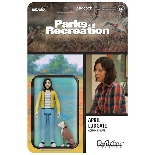 Super7 - Reaction Figures - Parks And Recreation - W01 - April Ludgate - 6 Pack