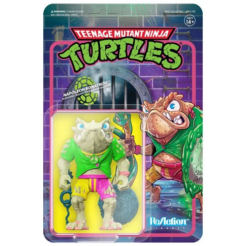 Super7 - Reaction Figures - TMNT - W06 - Napoleon Bonafrog - 6 Pack