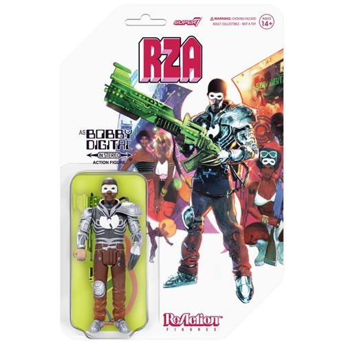 Super7 - Reaction Figures - RZA - W01 - Bobby Digital - 6 Pack