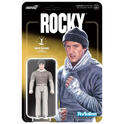 Super7 - Reaction Figures - Rocky - W02 - Rocky (Workout) - 6 Pack