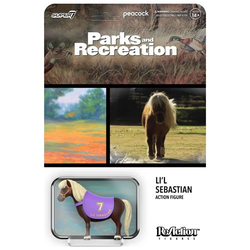 Super7 - Reaction Figures - Parks And Recreation - Wave 02 - Lil' Sebastian - 6 Pack