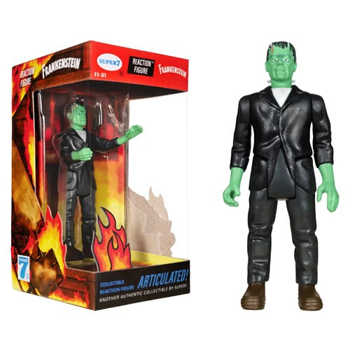 Super7 - Reaction Figures - Universal Monsters - Frankenstein (Fire Box) - 6 Pack