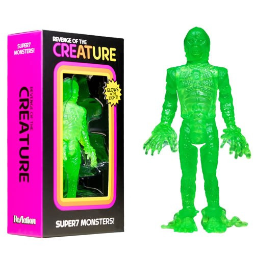 Super7 - Reaction Figures - Universal Monsters - Creature From The Black Lagoon (Luminators) - 6 Pack