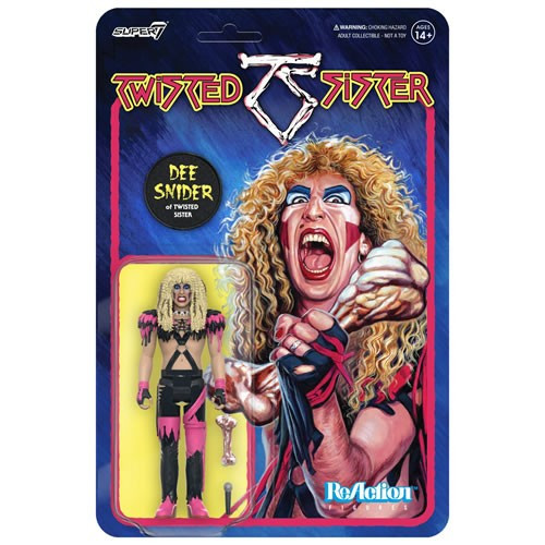 Super7 - Reaction Figures - Twisted Sister - Dee Snider - 6 Pack