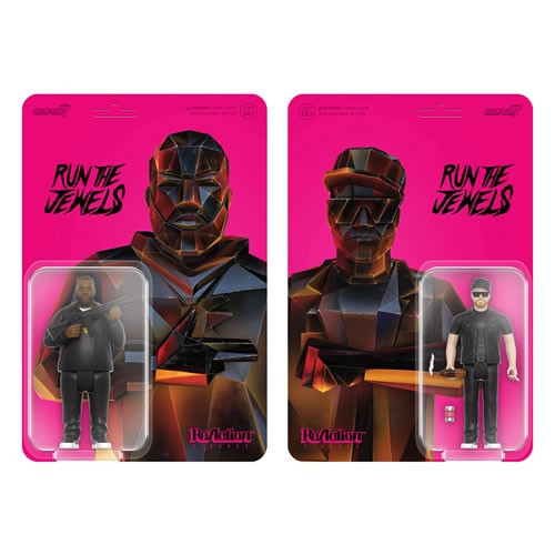 Super7 - Reaction Figures - Run The Jewels - Wave 02 - Dangerous Killer Mike And El-P 2-Pack - 6 Pack