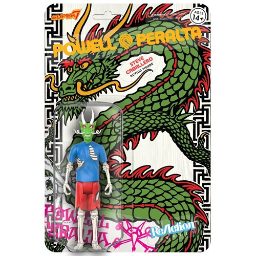 Super7 - ReAction Figures - Powell-Peralta - Wave 03 - Steve Caballero Chinese Dragon (Recolor) - 6 Pack