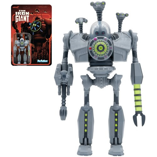 Super7 - Reaction Figures - The Iron Giant - Iron Giant (Attack) - 6 Pack