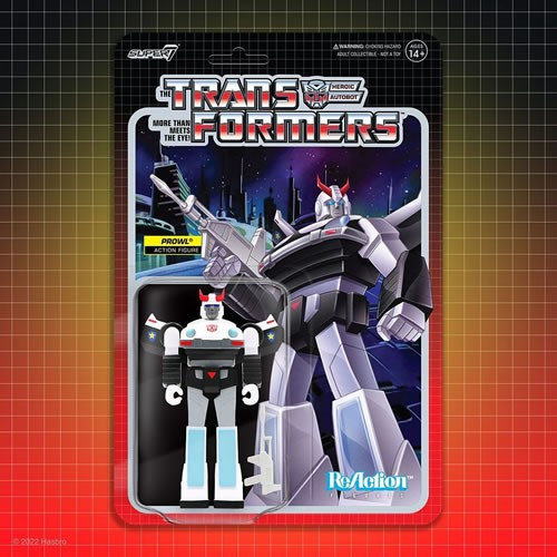 Super7 - Reaction Figures - Transformers - W05 - Prowl - 6 Pack
