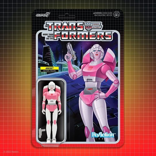 Super7 - Reaction Figures - Transformers - W05 - Arcee - 6 Pack