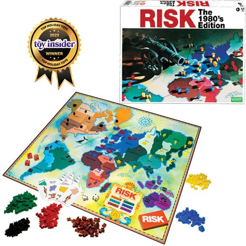 Winning Moves Games - Boardgames - Risk (The 1980's Edition) - 6 Pack