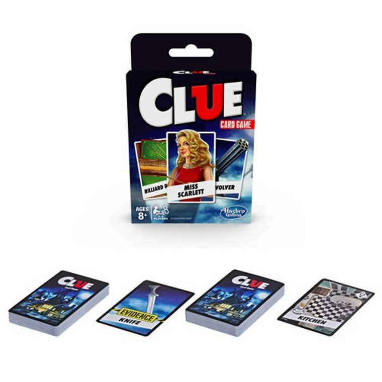 Hasbro Inc - Card Games - Clue - U082 - 8 Pack Hasbro Inc - Card Games - Clue - U082 - 8 Pack