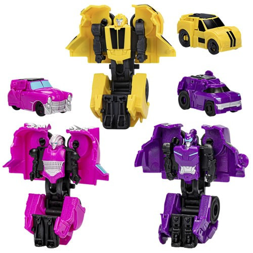 Hasbro Inc - Transformers EarthSpark Figures - Tacticon Class - Figure Assortment - 5L01 - 8 Pack