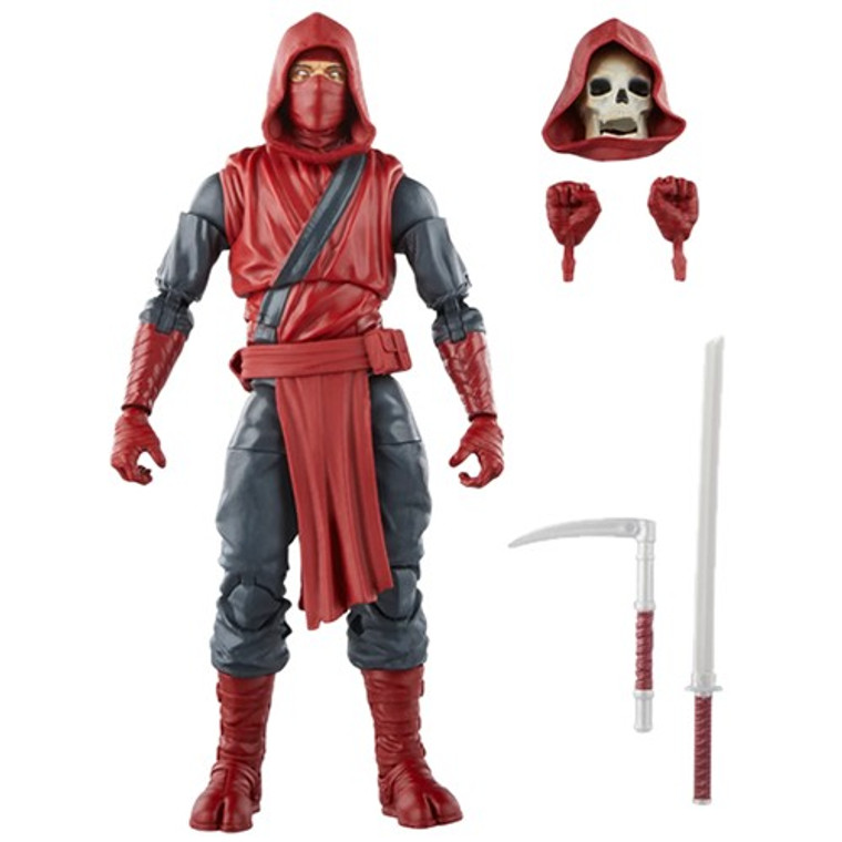 Hasbro Inc - Marvel Legends 6" Figures - Build-A-Figure Mindless One - The Fist Ninja - 5X00 - 8 Pack