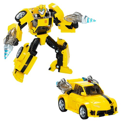 Hasbro Inc - Transformers Gen Legacy United Figures - Deluxe Class - Animated Universe Bumblebee - 5X00 - 8 Pack