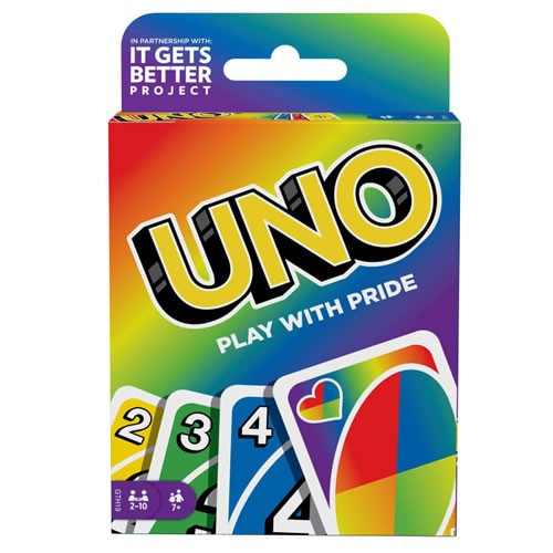 Mattel - Card Games - UNO - Play With Pride - 8 Pack