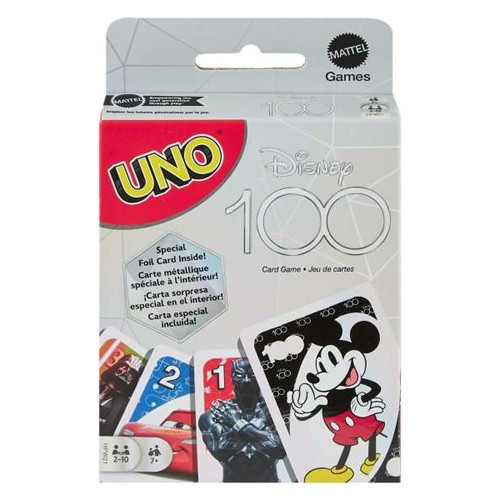 Mattel - Card Games - UNO - Disney 100 - 8 Pack
