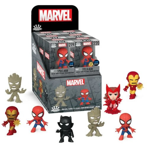 Funko - Funko Mini Vinyl Figures - Marvel (Comics) - 12pc Assorted Display - 12 Pack