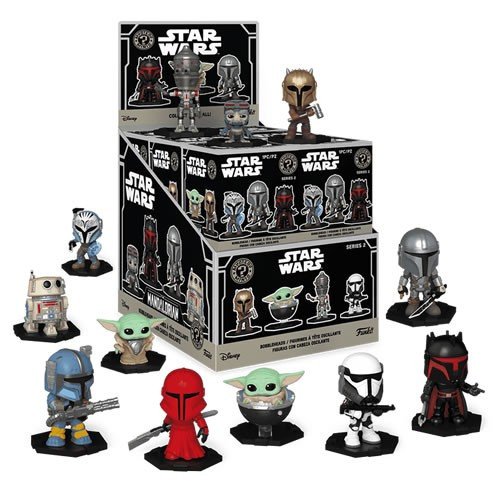 Funko - Mystery Minis Figures - Star Wars - The Mandalorian - S02 - 12pc Assorted Display - 12 Pack