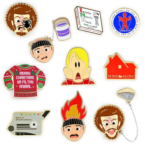 Kidrobot - Pins & Buttons - Home Alone - 20pc Enamel Pin Blind Box Display - 20 Pack