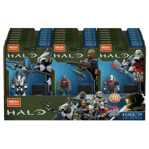 Mattel - Mega Construx - Halo - 21pc MCX Heroes Assorted Display - 21 Pack