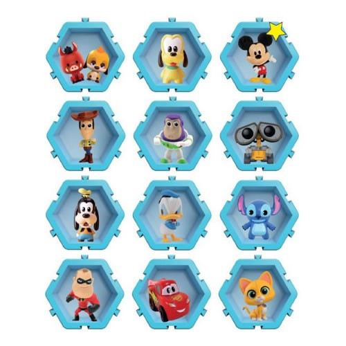Mattel - Nano Pods Figures - Disney - 24pc Assorted Display - 24 Pack