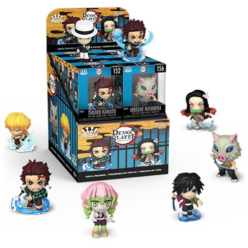 Funko - Funko Mini Vinyl Figures - Demon Slayer - 8pc Assorted Display - 8 Pack