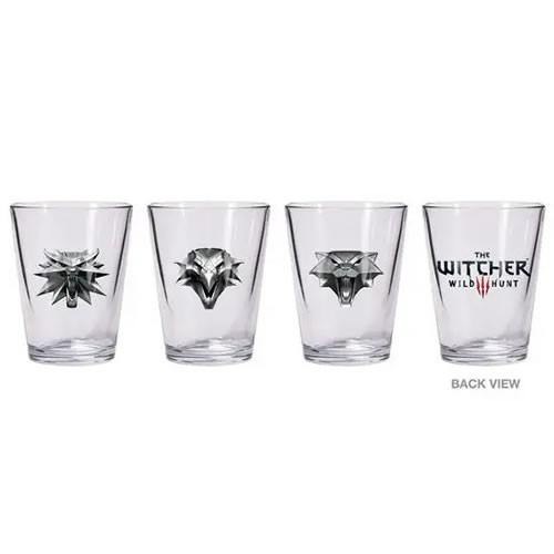 Dark Horse Comics - Drinkware - The Witcher - Shot Glass 3-Pack - 2 Pack