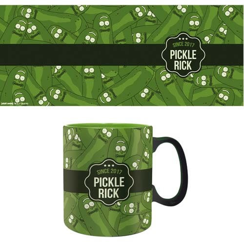 Abysse America - Drinkware - Rick And Morty - Pickle Rick Mug - 4 Pack