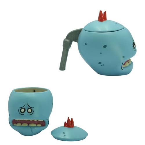 Abysse America - Drinkware - Rick And Morty - Mr. Meeseeks 3D Mug - 4 Pack