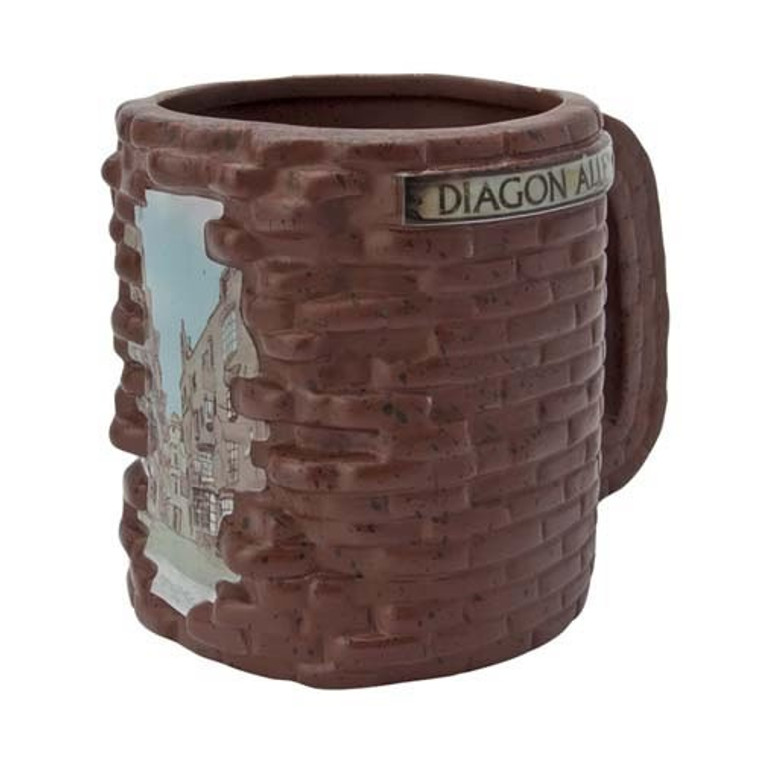 Abysse America - Drinkware - Harry Potter - Diagon Alley 3D Mug - 4 Pack Abysse America - Drinkware - Harry Potter - Diagon Alley 3D Mug - 4 Pack
