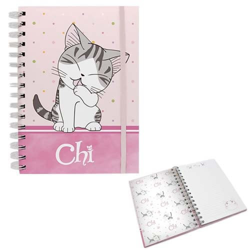 Abysse America - Stationery - Chi's Sweet Home - Purrty in Pink Spiral Notebook - 4 Pack