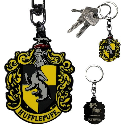 Abysse America - Keychains - Harry Potter - Hufflepuff - 4 Pack