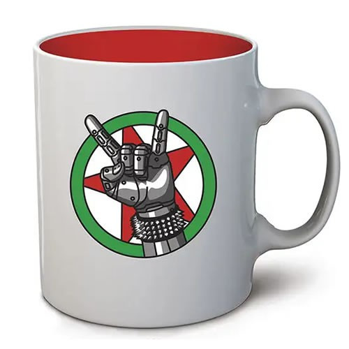 Dark Horse Comics - Drinkware - Cyberpunk 2077 - Silverhand Mug - 4 Pack