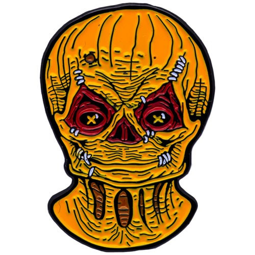 Trick Or Treat Studios - Pins & Buttons - Trick 'r Treat - Sam Unmasked Enamel Pin - 4 Pack
