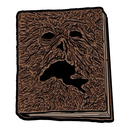 Trick Or Treat Studios - Pins & Buttons - Evil Dead 2 - Necronomicon Enamel Pin - 4 Pack