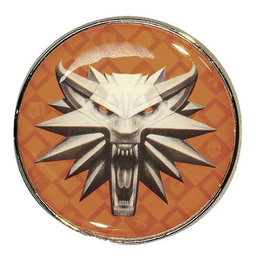 Dark Horse Comics - Pins & Buttons - The Witcher 3 Wild Hunt - School Of The Wolf Pin - 5 Pack