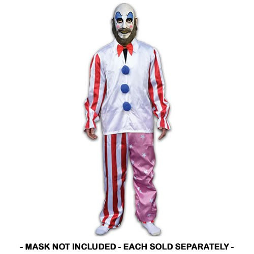 Trick Or Treat Studios - Costumes & Disguises - House of 1000 Corpses - Captain Spaulding (Adult Large) - 5 Pack