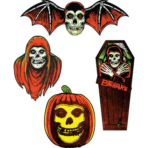 Trick Or Treat Studios - Wall Decors - The Misfits - S01 - Decor Collection - 5 Pack