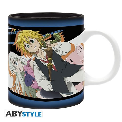 Abysse America - Drinkware - The Seven Deadly Sins - Meliodas, Elizabeth & Hawk Mug - 6 Pack