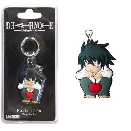 Abysse America - Keychains - Death Note - PVC "L" - 6 Pack