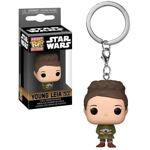 Funko - Pocket Pop! Keychains - Obi-Wan Kenobi - S02 - Young Leia w/ Lola - 6 Pack